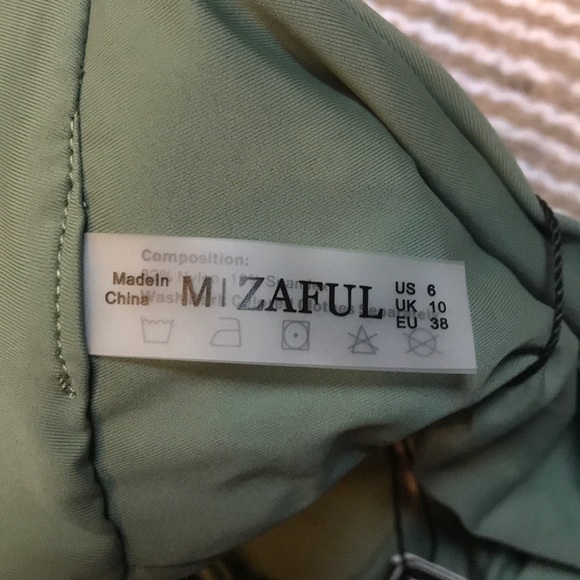 High-waisted Olive Bikini Bottoms - Picture 5 of 5